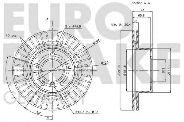 EUROBRAKE 5815201555