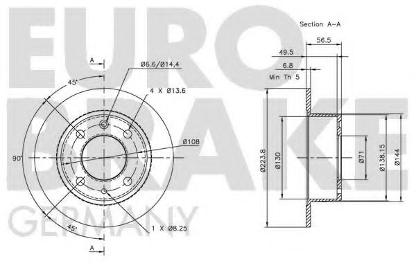 EUROBRAKE 5815201914