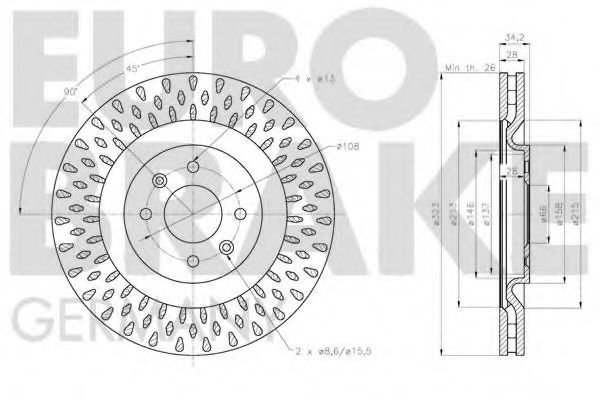 EUROBRAKE 5815201955