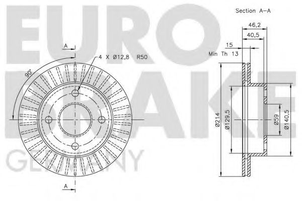 EUROBRAKE 5815202241