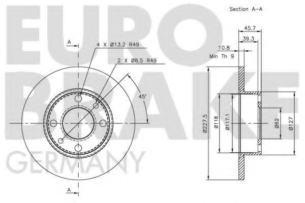 EUROBRAKE 5815202302