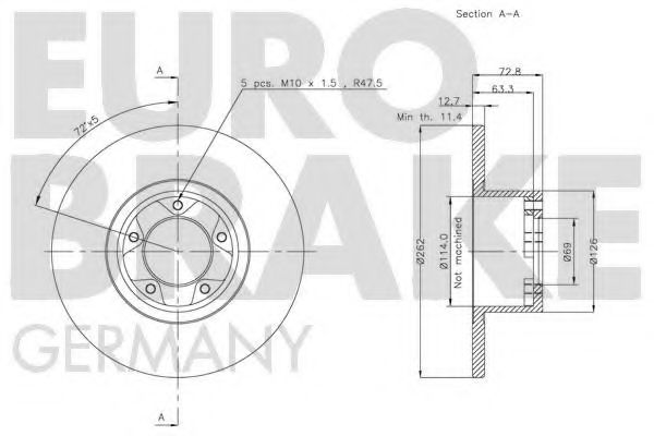 EUROBRAKE 5815202509