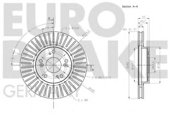 EUROBRAKE 5815202659