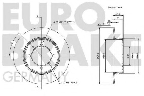 EUROBRAKE 5815203009