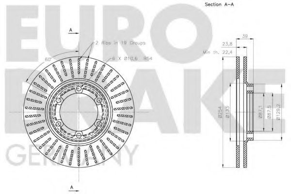 EUROBRAKE 5815203051