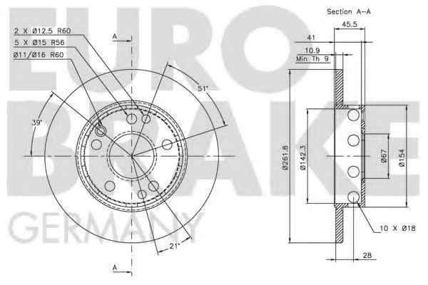 EUROBRAKE 5815203306