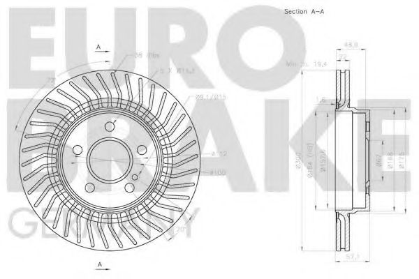 EUROBRAKE 58152033105