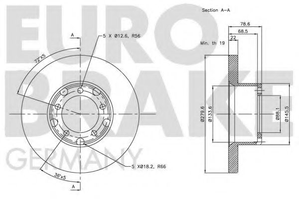 EUROBRAKE 5815203325