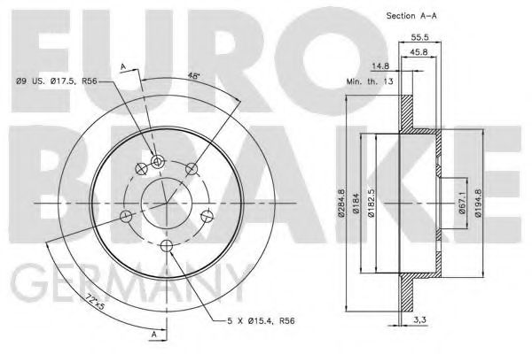 EUROBRAKE 5815203354