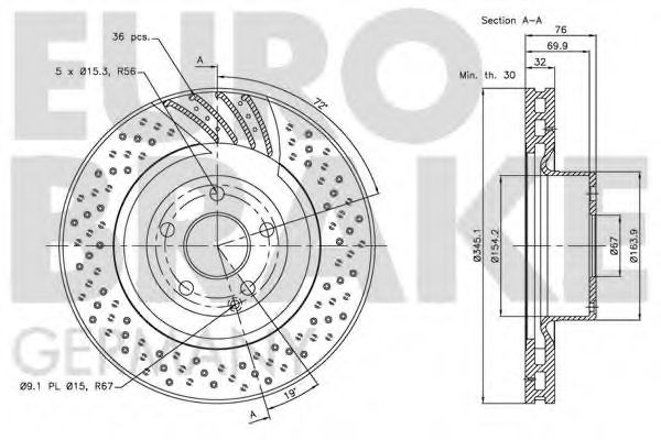 EUROBRAKE 5815203380