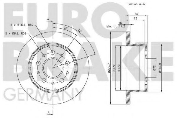 EUROBRAKE 5815203731