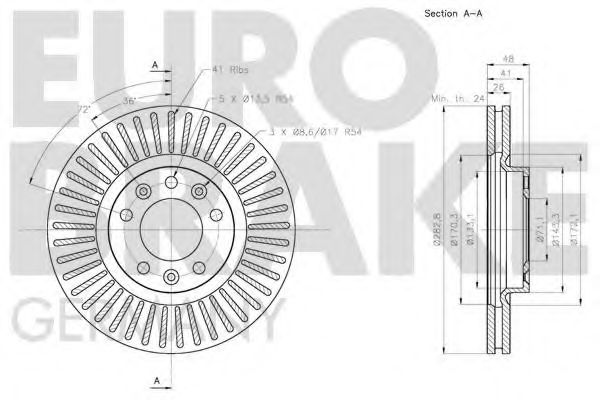 EUROBRAKE 5815203741