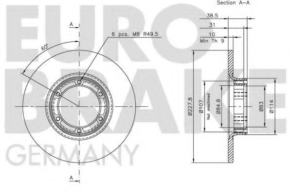 EUROBRAKE 5815203901