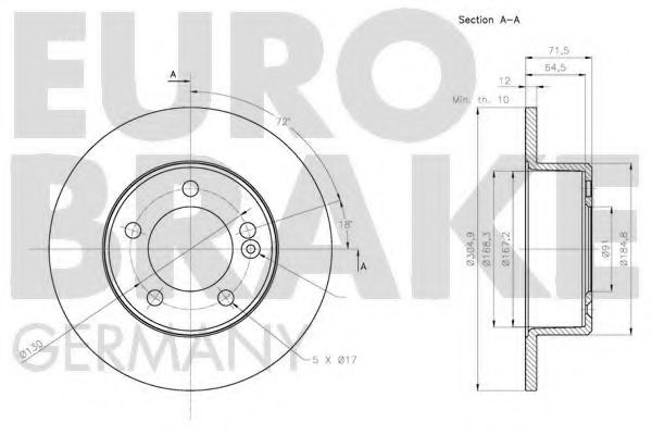 EUROBRAKE 5815203978