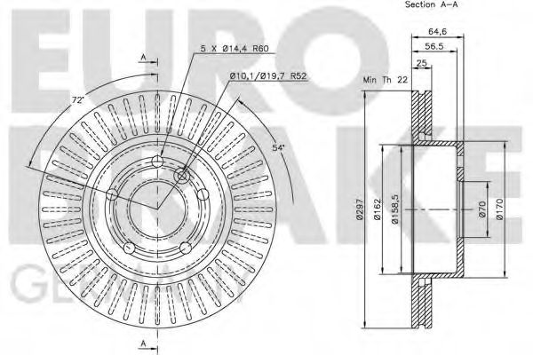 EUROBRAKE 5815204015