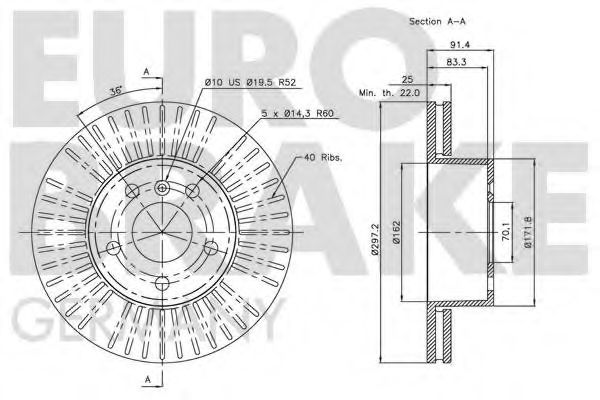 EUROBRAKE 5815204022