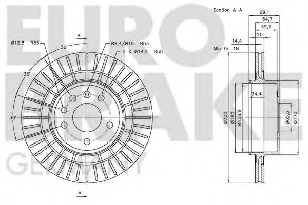 EUROBRAKE 5815204111