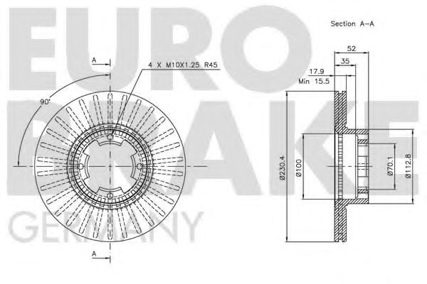 EUROBRAKE 5815204405