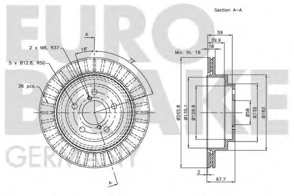 EUROBRAKE 5815204411