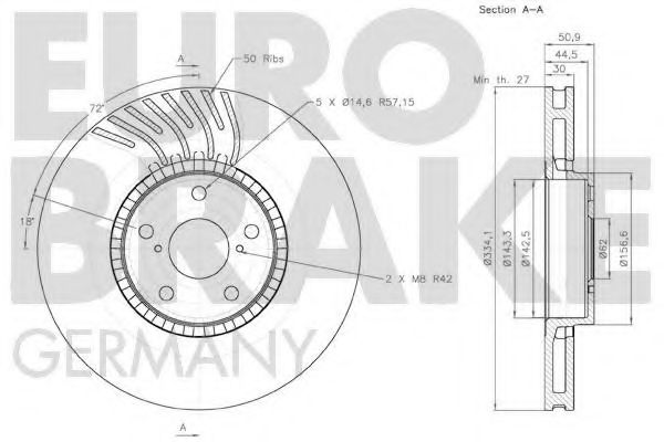 EUROBRAKE 58152045104