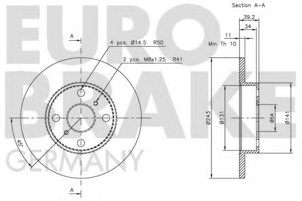 EUROBRAKE 5815204512