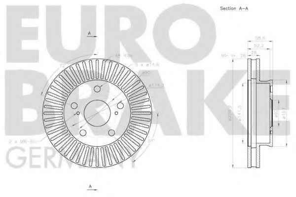 EUROBRAKE 58152045138