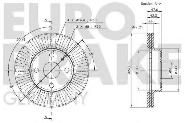 EUROBRAKE 5815204515