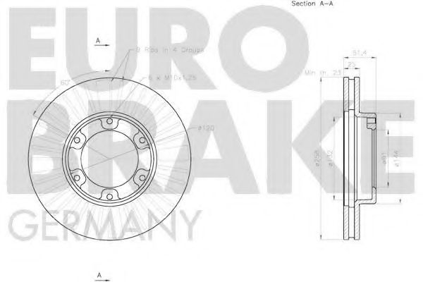 EUROBRAKE 58152045154