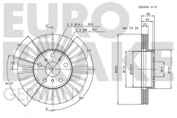 EUROBRAKE 5815204538