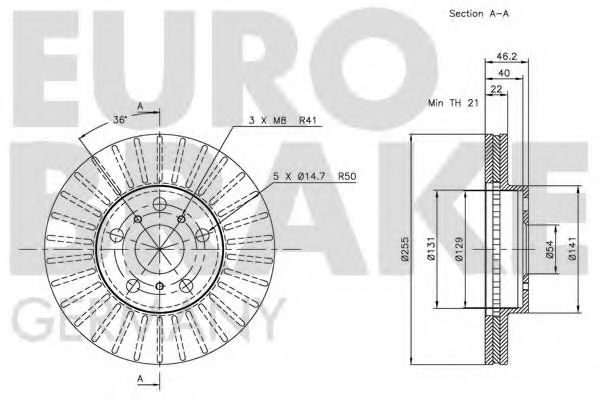 EUROBRAKE 5815204545