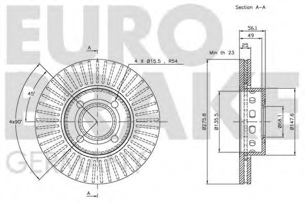 EUROBRAKE 5815204739