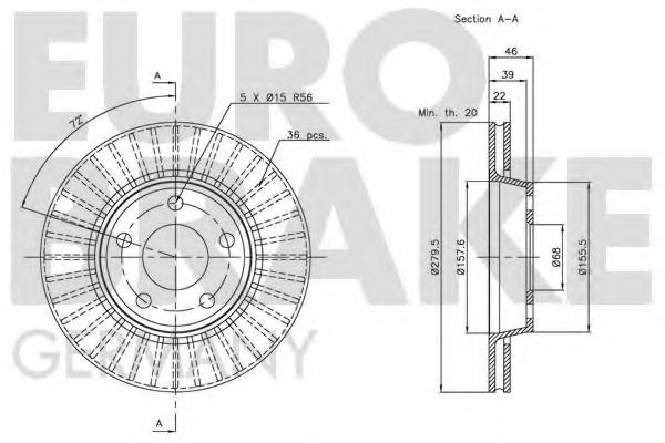 EUROBRAKE 5815204752