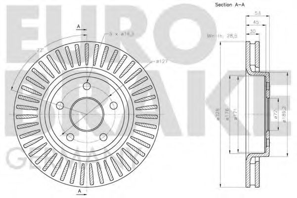 EUROBRAKE 5815209317