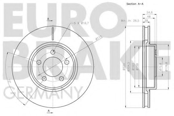 EUROBRAKE 5815209320