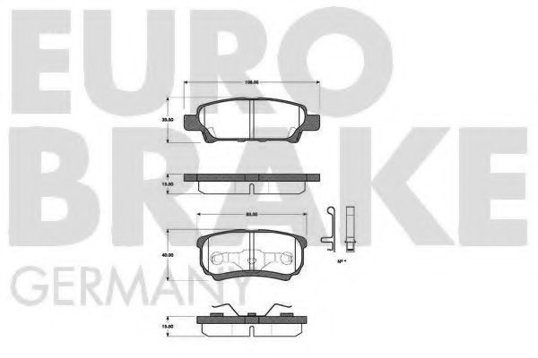 EUROBRAKE 5502223027