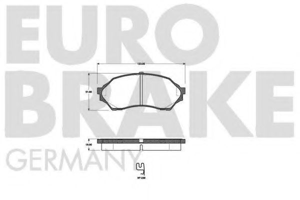 EUROBRAKE 5502223239