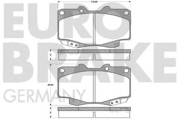 EUROBRAKE 5502224596