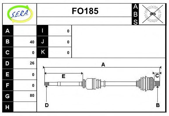 SERA FO185