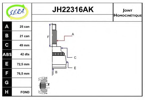 SERA JH22316AK