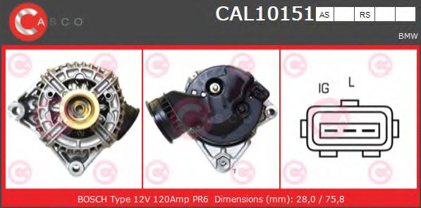 CASCO CAL10151AS