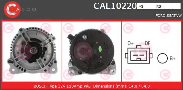 CASCO CAL10220AS