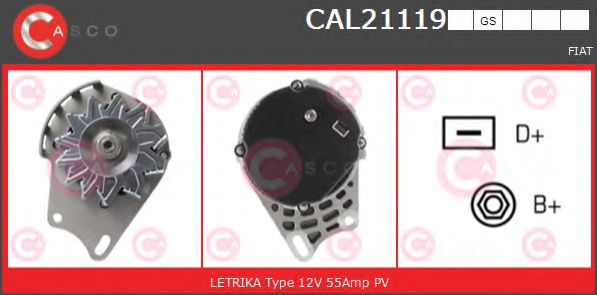 CASCO CAL21119GS