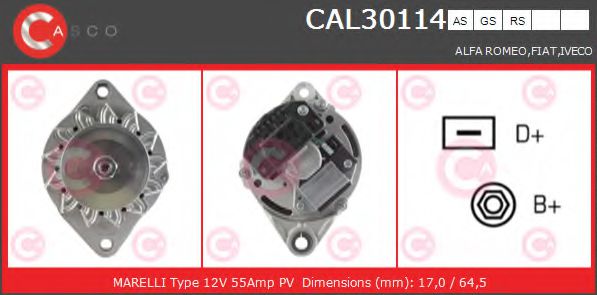 CASCO CAL30114AS