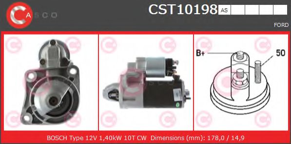 CASCO CST10198AS