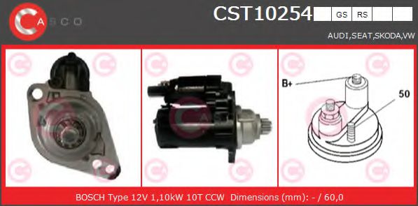 CASCO CST10254RS