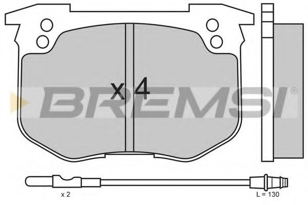 BREMSI BP2159