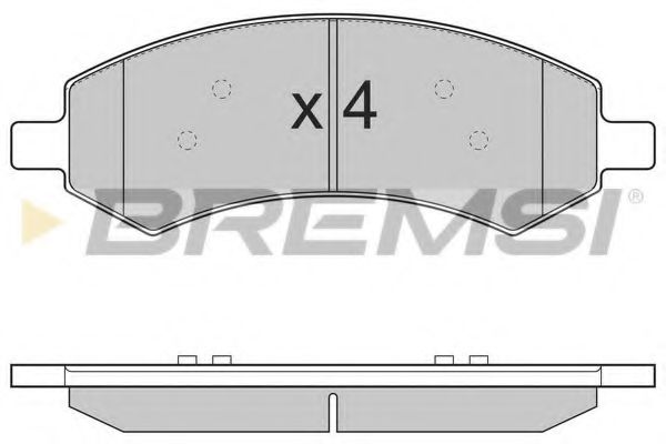 BREMSI BP3310