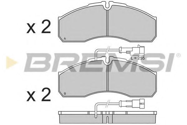 BREMSI BP3360