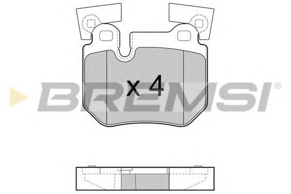 BREMSI BP3473