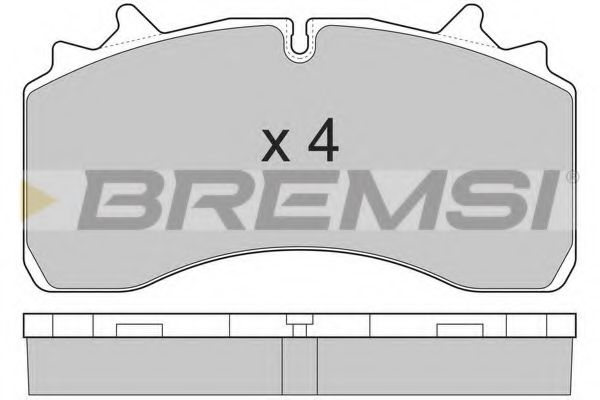 BREMSI BP7327
